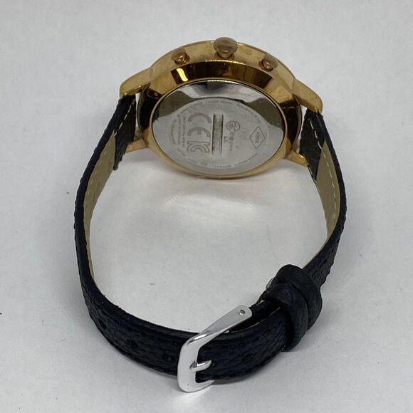 Fossil FTW5018 Women's Black Leather White Analog Dial Hybrid Smartwatch XX802 - Picture 10 of 12